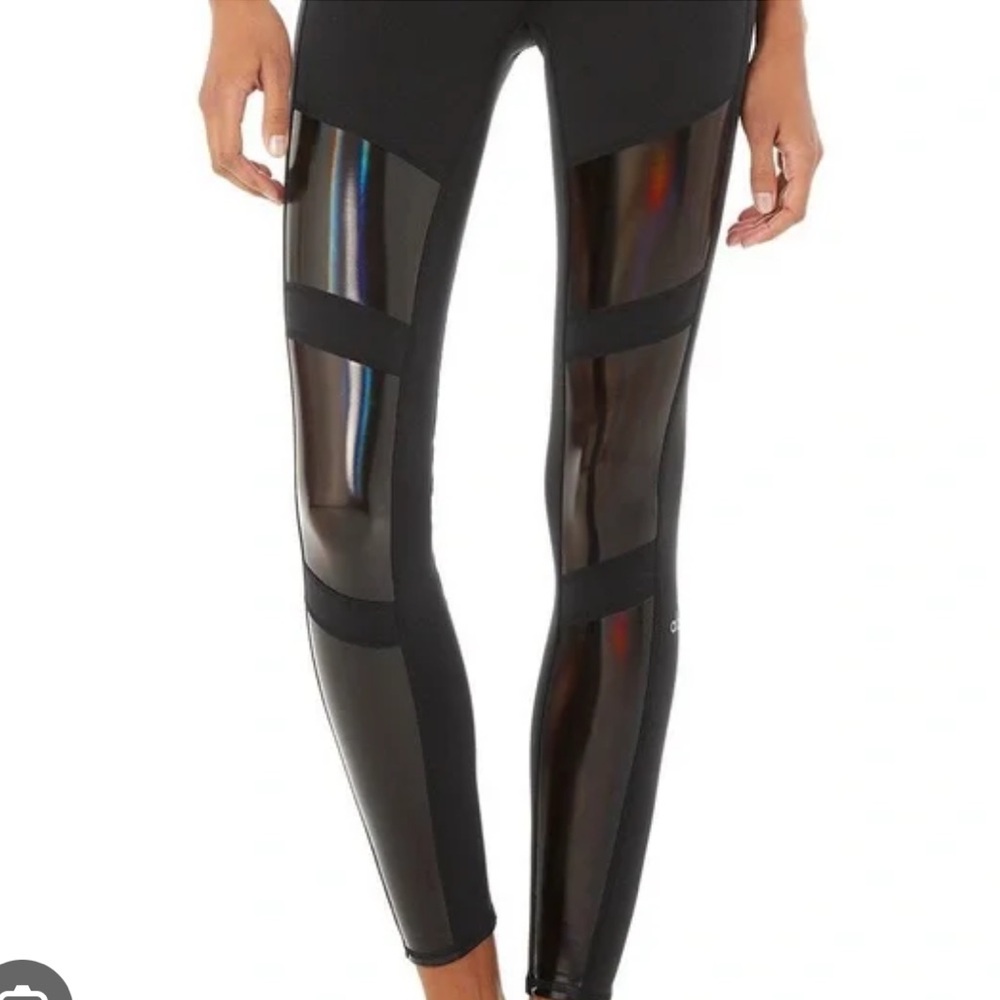 Alo Yoga High-Waist Galaxy Moto Leggings
